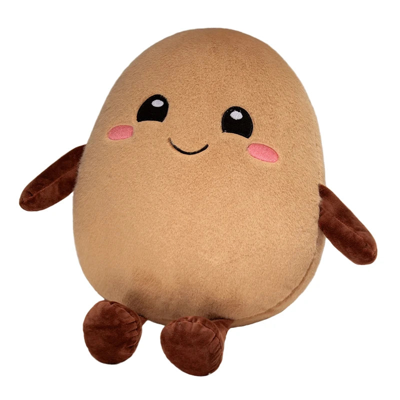 Cute Potato Plush Toy – Soft Soothing Doll, Pillow & Keychain for Kids