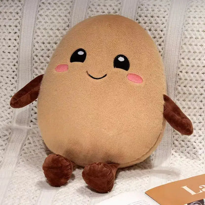 Cute Potato Plush Toy – Soft Soothing Doll, Pillow & Keychain for Kids