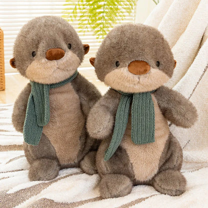 Soft Otter Plush Pillow – Adorable Animal Gift for Babies & Kids