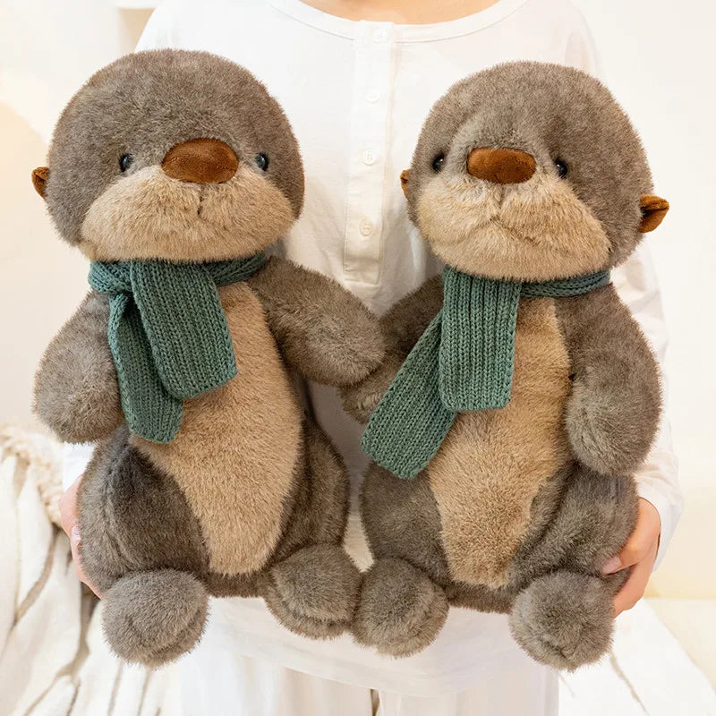 Soft Otter Plush Pillow – Adorable Animal Gift for Babies & Kids